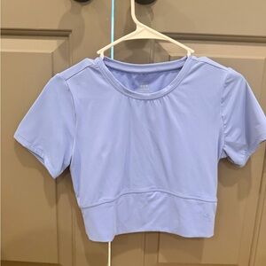 JoyLab Soft Blue Crop Top